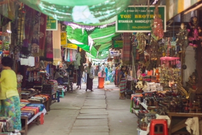 Marché de Bagan