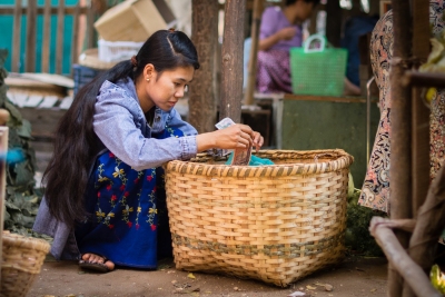 Marché de Bagan