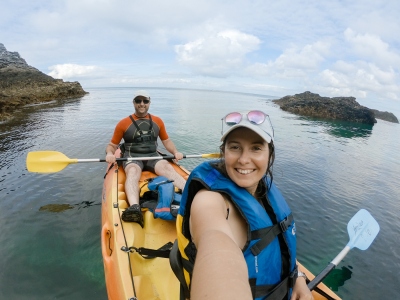 Kayak de mer depuis Port-Puce (Belle-Ile-en-Mer)