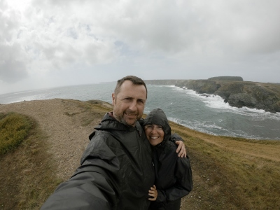 Tempête à la Pointe de Pouldon (Belle-Ile-en-Mer)