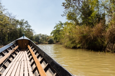 Rivière pour aller à In Dein