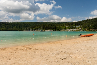 Plage de la Mercantine (Lac de Vouglans)