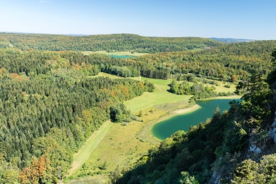 Vue depuis le belvédère des quatre lacs