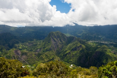 Vue sur le cirque de Salazie