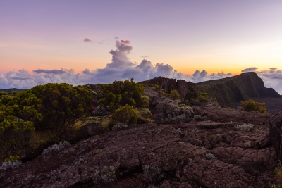 Lever de soleil depuis le Pas de Bellecombe