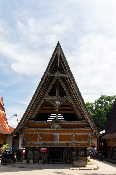 Maison traditionnelle (à Ambarita)