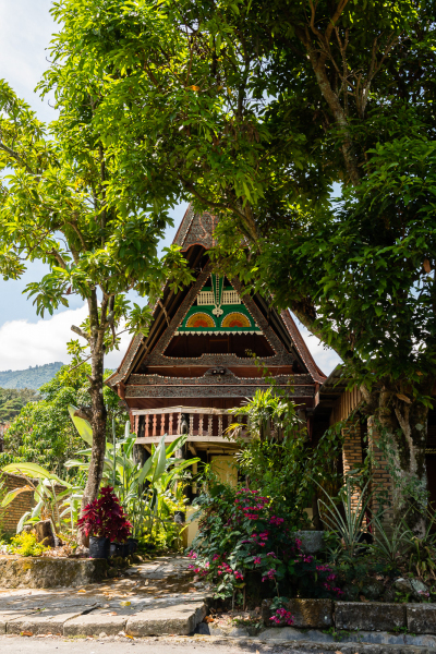 Maison traditionnelle Batak