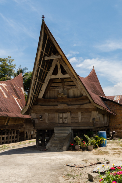 Maison traditionnelle Batak