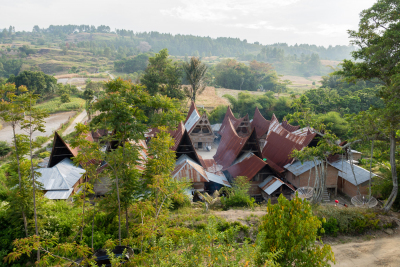 Village traditionnel Batak