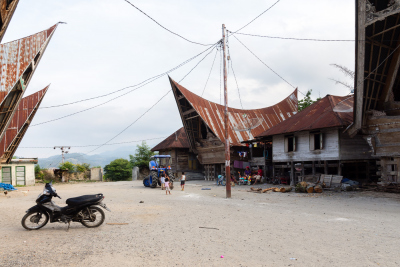 Village traditionnel Batak